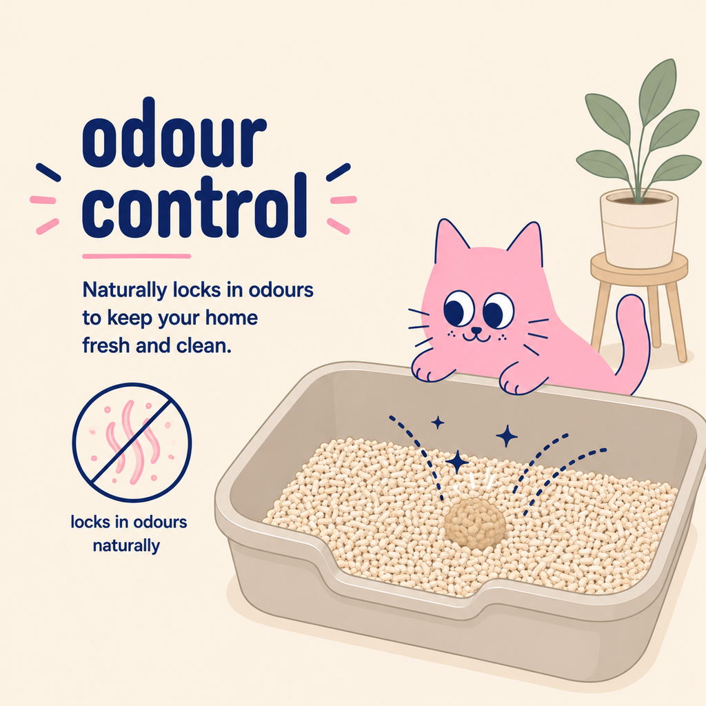 babyKET Dooboo Charcoal Tofu Cat Litter 2.5kg