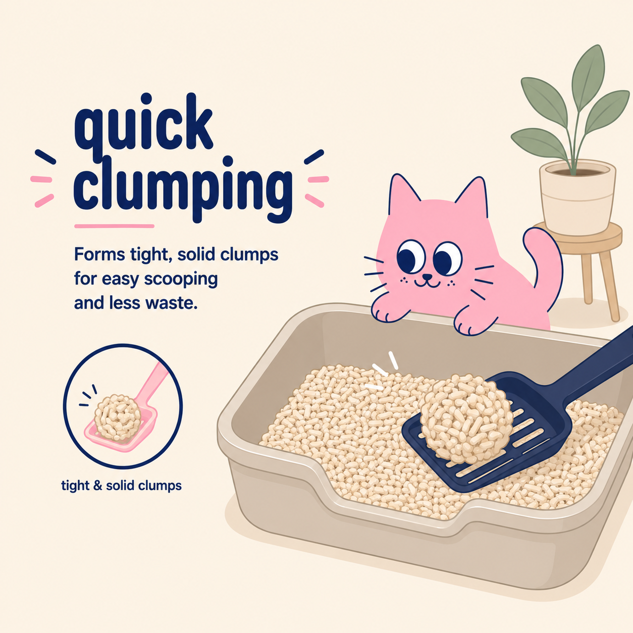 babyKET Dooboo Charcoal Tofu Cat Litter 2.5kg