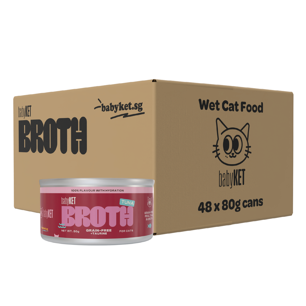 babyKET Tuna in Broth Wet Cat Food (48 x 80g)