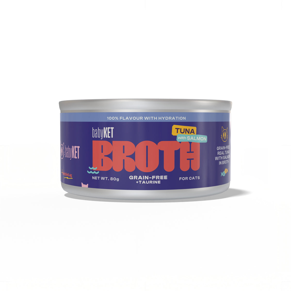 babyKET Tuna in Broth/Jelly Wet Cat Food 80g